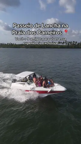 Passeio de Lancha na Praia dos Carneiros abordo dessa Lancha 😍 Vem viver essa experiência de forma privativa e especial… #praiadoscarneiros #lancha #passeiosturisticos #portodegalinhas 