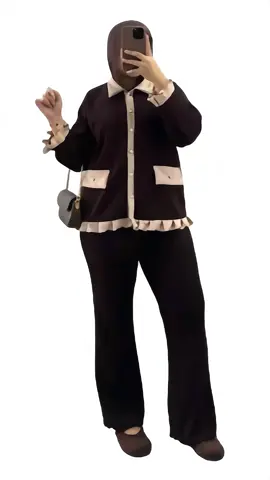 Baju Premium Wanita Terbaru😍🥰🥰😍. Denacollection Amira Setelan Cardigan Celana CutBray Kombinasi Knit Japan Wanita Casual Melar Baju atasan Santai Tangan Panjang 🥰🥰😍  #bajuwanitapremium #bajuwanitamurah #lenganpanjang #bajuwanitaterbaru #knitpremium 