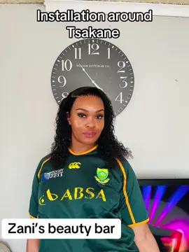 Zani’s beauty bar #installation #wiginstall #tsakane #springs #kwathema 