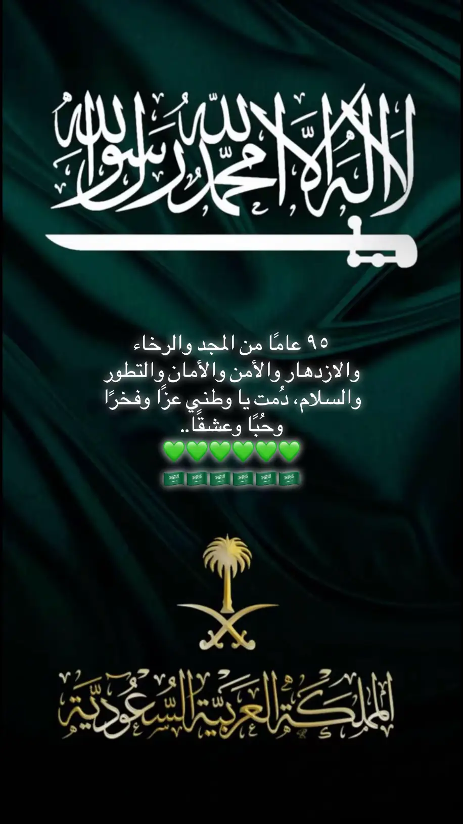 #اليوم_الوطني_السعودي_٩٥ #كل عام ووطني بألف خير#🇸🇦🇸🇦 