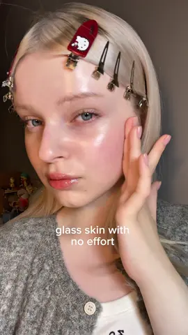 Glass skin with no effort using only two products✨🤍  #cellfusioncpartner #cellfusionc #glassskin #pdrn #kbeauty 