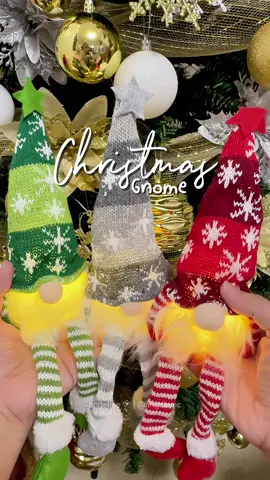 cutie little gnomes ✨🎄  #christmasdecor #christmasgnomes #decor #gnome #christmas 