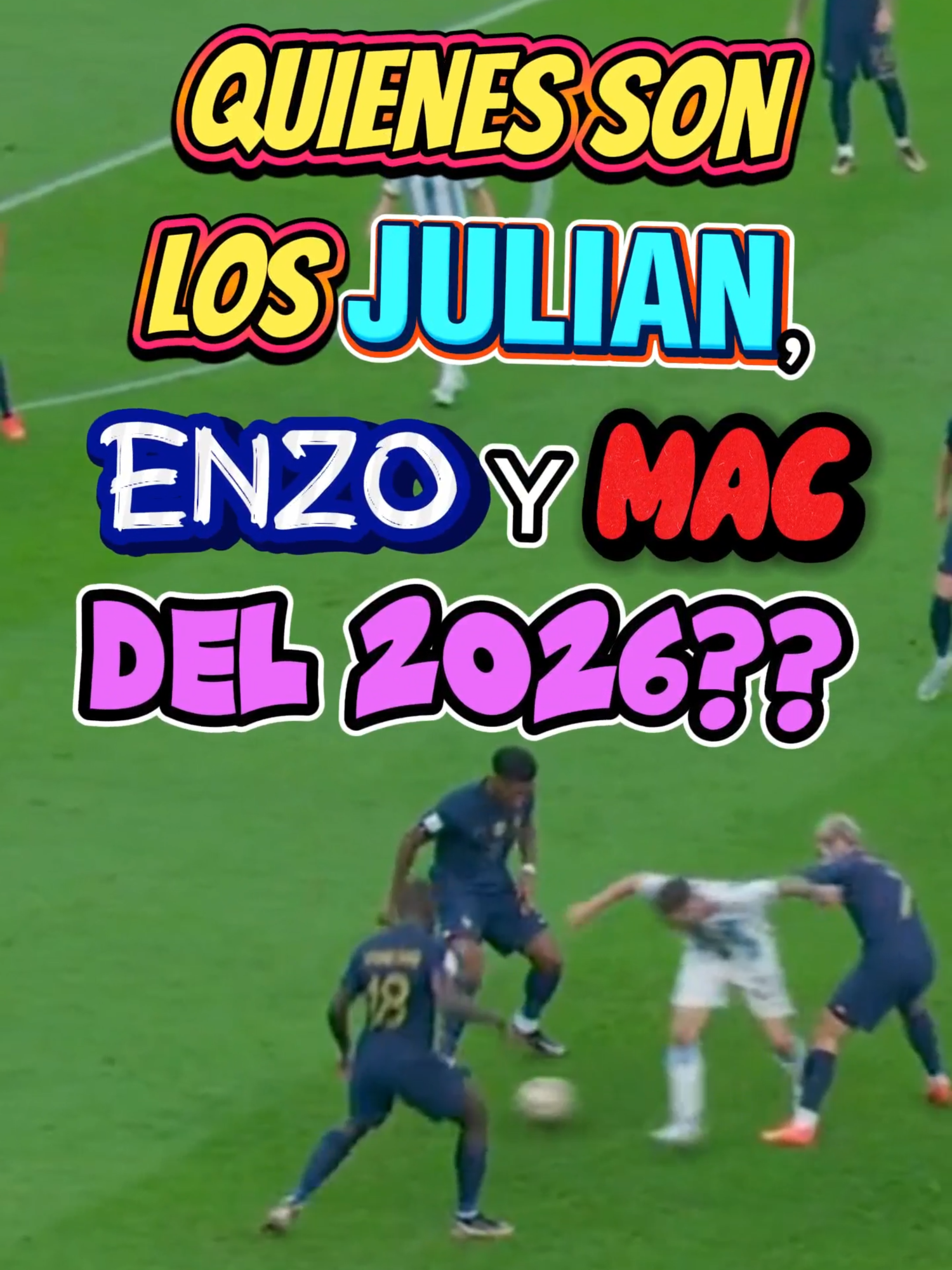 Los Julian, Enzo y Mac Allister del 2026, #argentina #argentina🇦🇷 #arg #futbol #futbolargentino #argentinacampeon #mundial #messi #seleccionargentina #messi