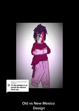 Replying to @Janneth Almeida  New Design for Mexico #gacha #countryhumans #mexico 