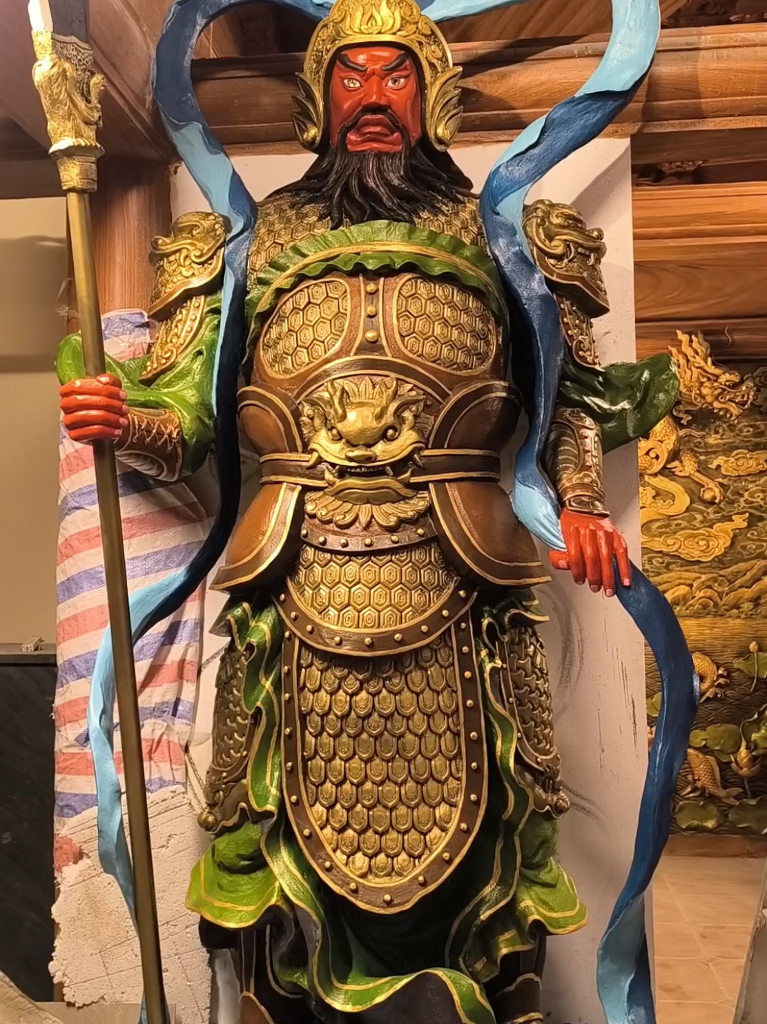 Đắp Tượng Hộ Pháp 