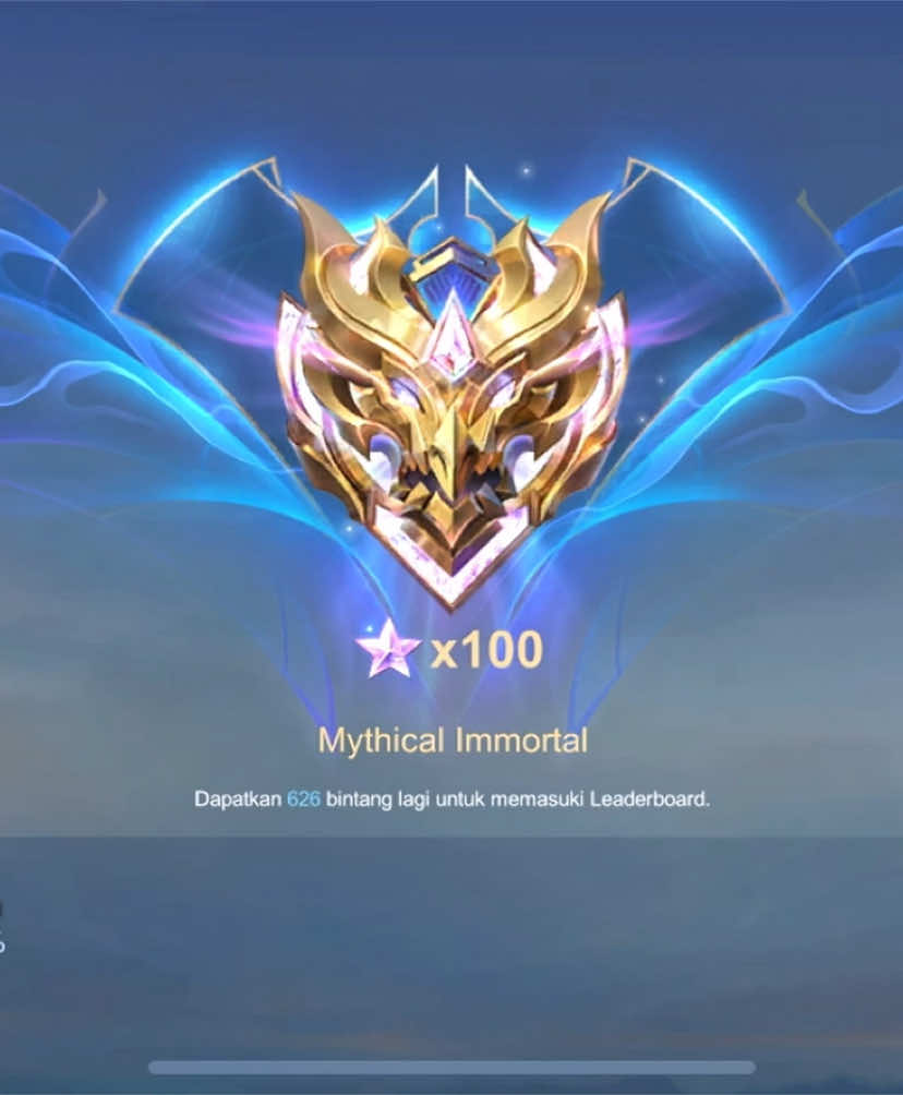 finally mythical immortal 💆🏻‍♀️💅🏻 #mlbb #mythicalimmortal #mlbbcreatorcamp #xyzbca #fyp 