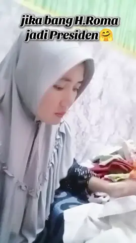 jika pk H. roma jadi presiden🤗 #konten #hiburan #lucu 