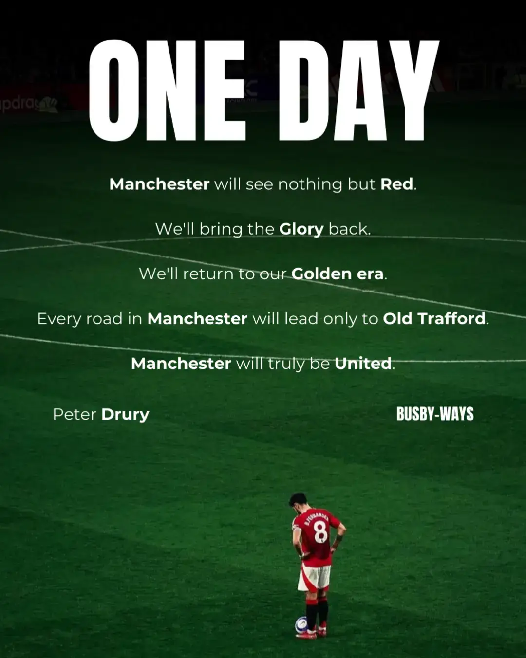 One Day. #MUFC 