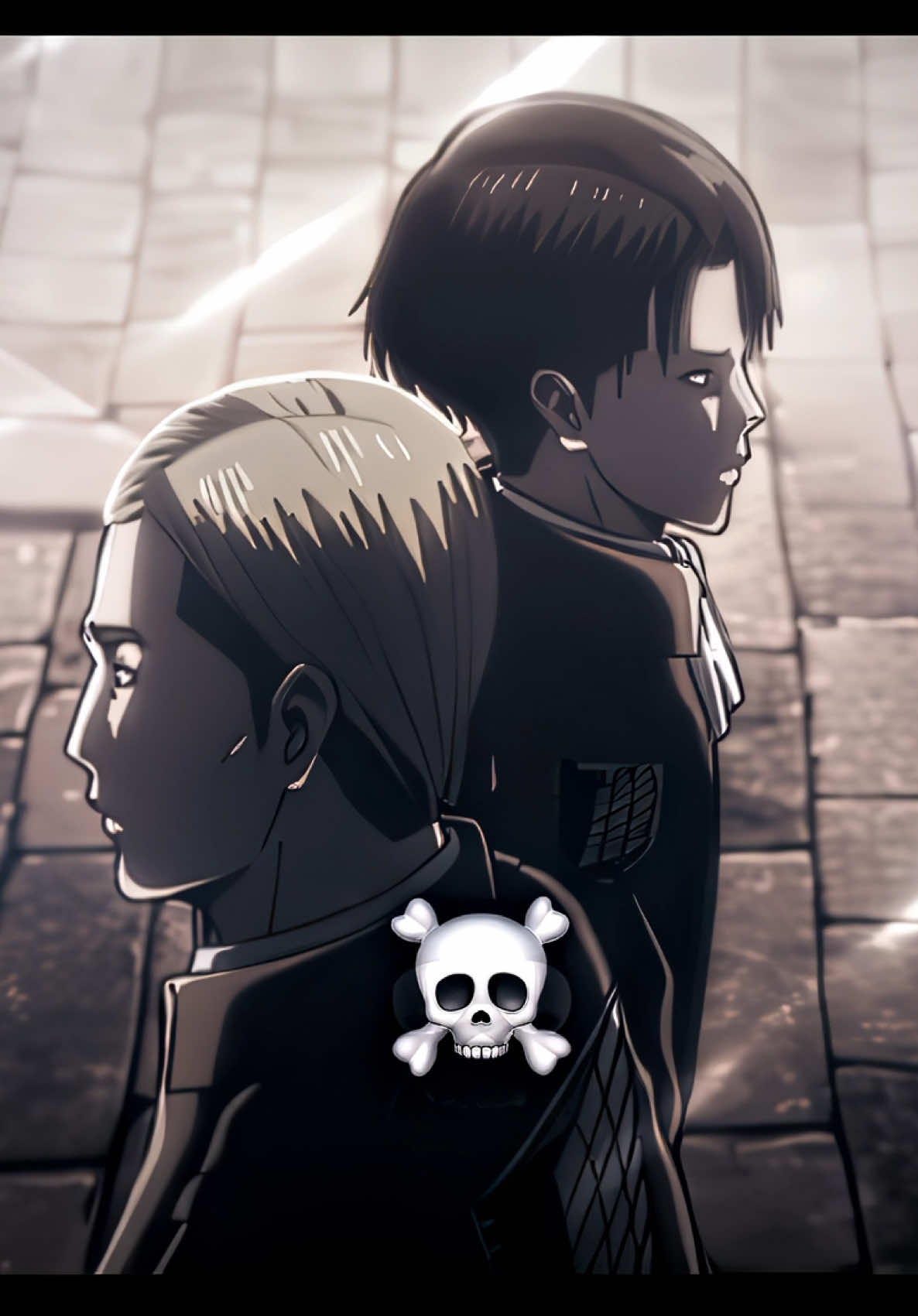 GOATED Duo 🐐 #attackontitanedit  #aot #fyp #erwin  #levi       