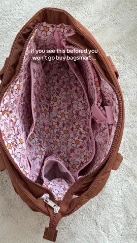 But if you see this and go buy bagsmart or longchamp 💔it will broken my heart😩 This bag is much cutest than bagsmart or longchamp,and more pockets to keep your water bottle and keychain organized! #totebag #schoolbag #whatsinmybag #trendybags #bag 