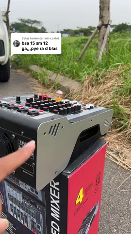 Membalas @win coklat power mixer black spider #amplifierbluetooth #powermixer #powermixerblackspider #aji_mashel 