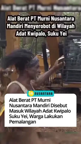 Pada Senin (15/9/2025), alat berat milik PT Murni Nusantara Mandiri disebut masuk dan membongkar wilayah adat Kwipalo, Suku Yei, di Merauke, Papua Selatan. Masyarakat adat Kwipalo sebelumnya sudah menolak kehadiran perusahaan tebu tersebut karena wilayah itu mereka anggap sebagai tanah ulayat. Merespons masuknya alat berat, warga melakukan aksi pemalangan sebagai bentuk penegasan bahwa tanah tersebut adalah milik Suku Yei dan bukan tanah kosong. Peristiwa ini menambah daftar penolakan masyarakat adat Papua terhadap investasi skala besar yang dinilai mengancam keberlangsungan ruang hidup mereka. #im_nusantara #AdatYei #PapuaSelatan #Merauke #newsupdate 