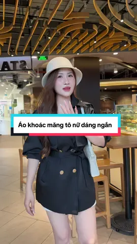 Áo khoác kaki măng tô dáng mới xinh quá, dáng ngắn dễ mặc lại trẻ trung lắm #aomangto #aomangtokaki #aokhoacmangto #anhlonglanh #anhlonglanhreview 