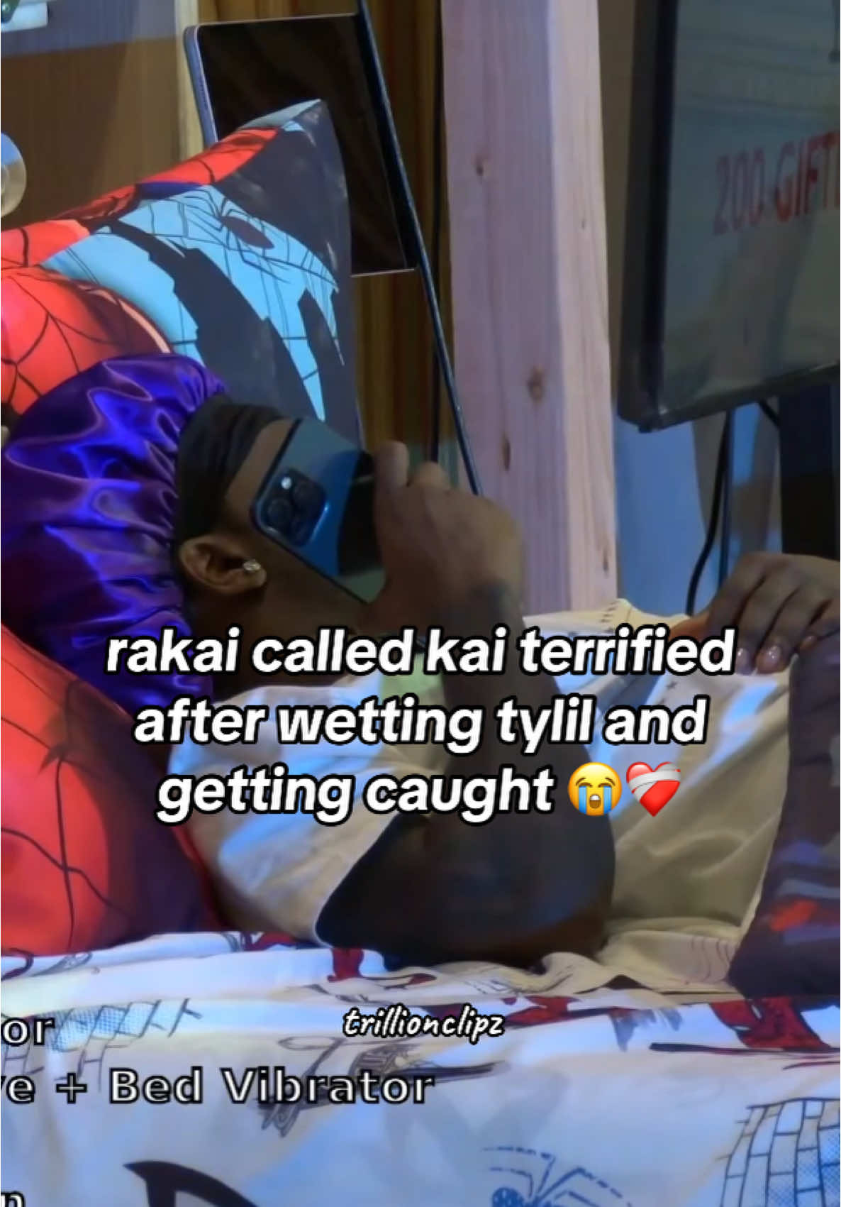 rakai called kai terrified after wetting tylil and getting caught 😭❤️‍🩹 #mafiathon3 #fyp 