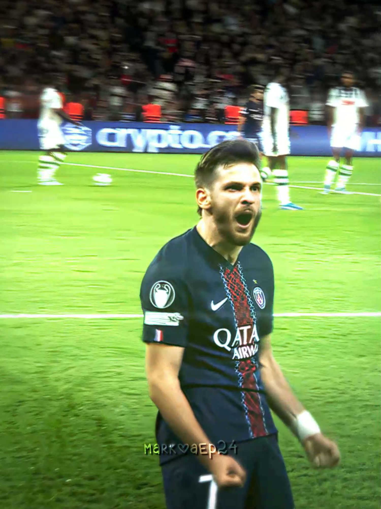 Kvaratskhelia goal vs Atalanta 🤩🔥 | Got this 4K Clips in Nakrebi prem, link in bio | #kvaratskhelia #kvara #psg #ucl #atalanta #edit #aftereffects #viral