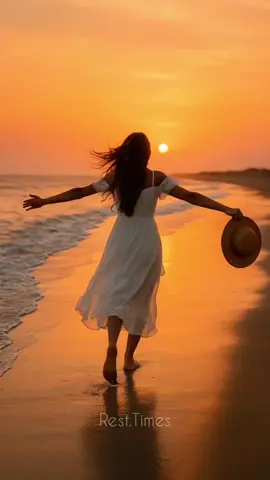 #resttimes #happiness #sunset #sea #fyp 