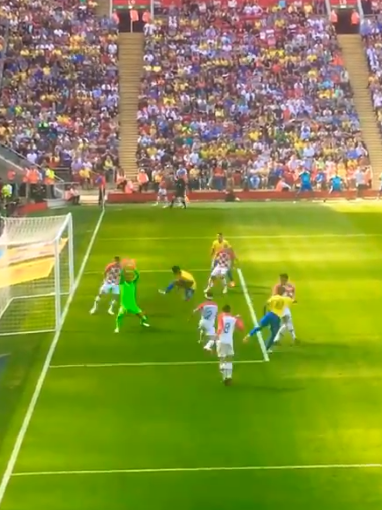 neymar goal against croatia 2018 #neymar #fyyy #fyp 