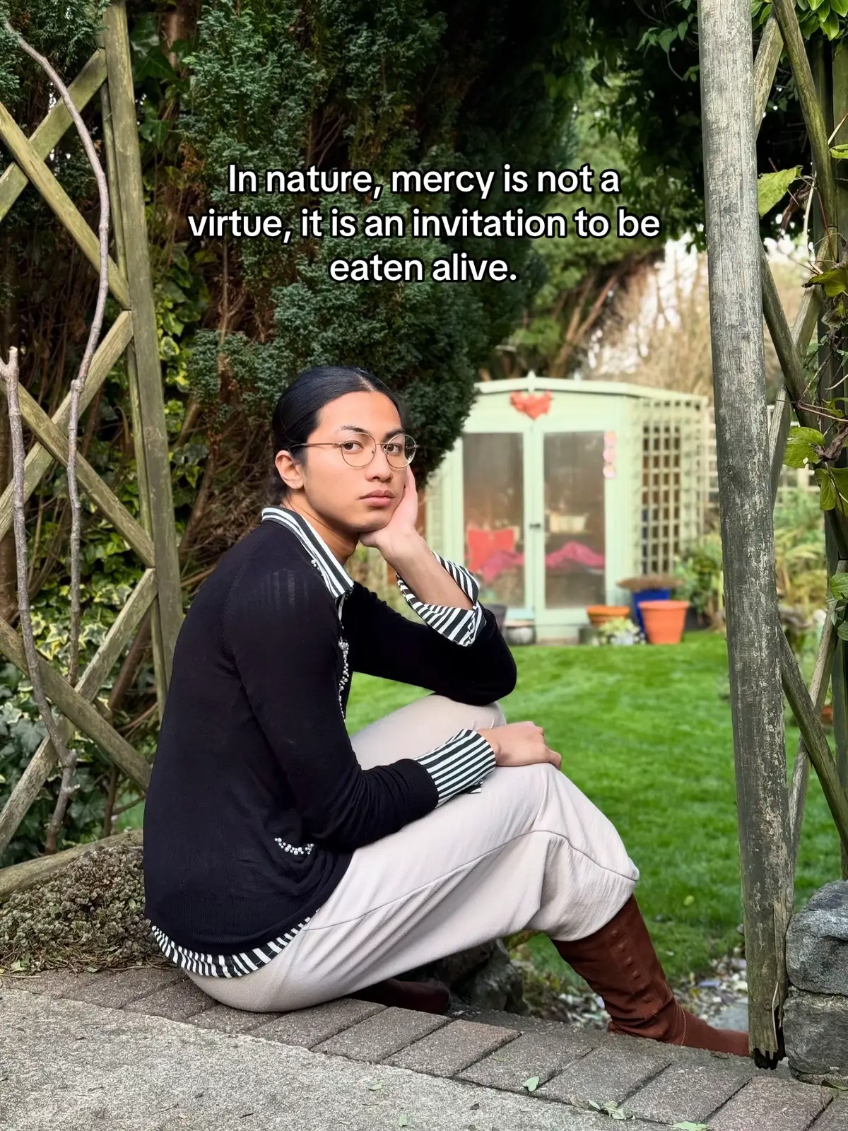 Nature does not bow to feelings or morals. #nature #monarchist #fyp #viral #godfirst 