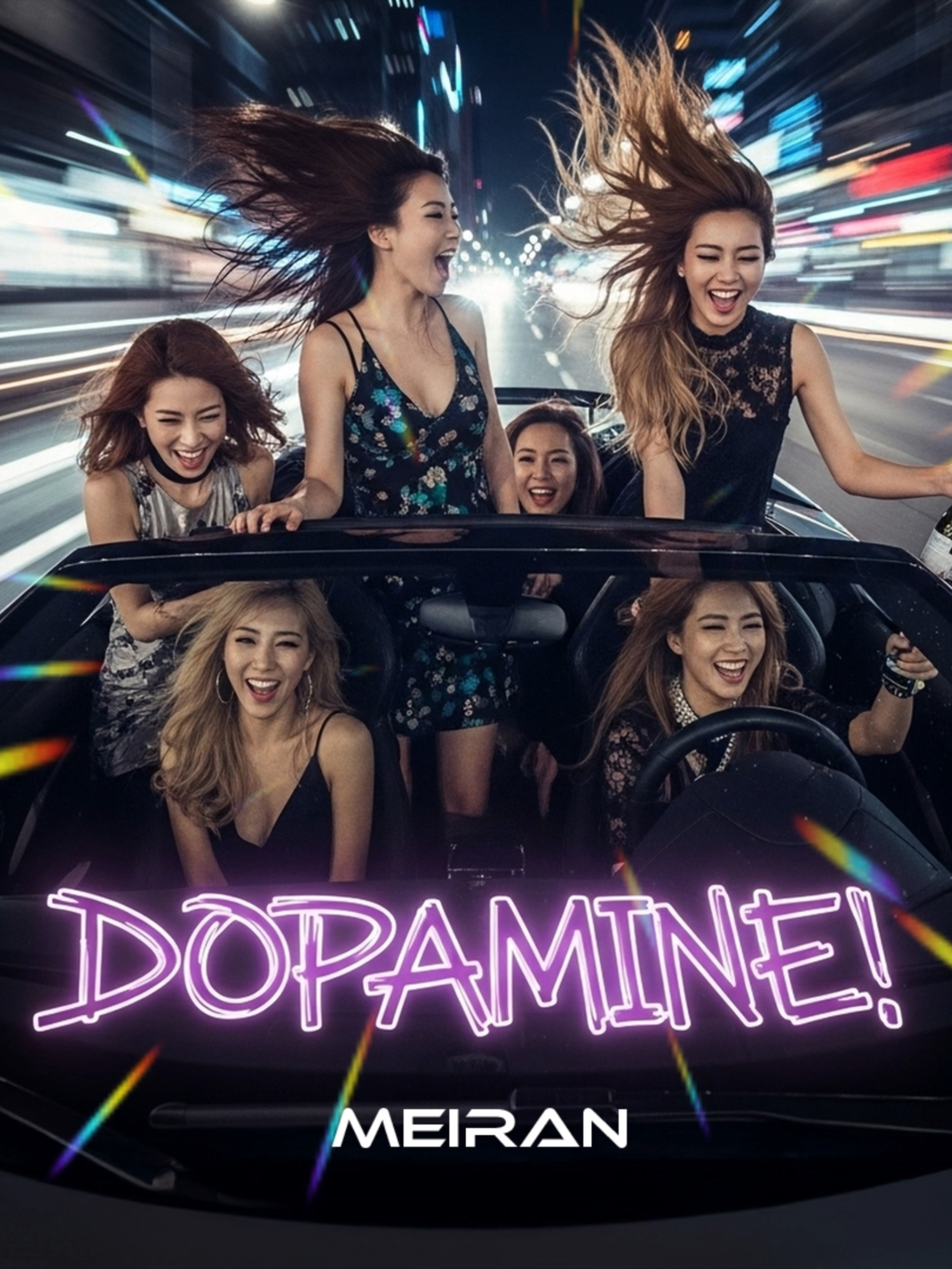 MEIRAN ~ DOPAMINE! LYRICS 너는 나의... DOPAMINE... 네 눈빛은 내 바이브   손끝 하나에 game revive   침착했던 뇌파들   너 지나가면 전부 dive   808처럼 hit my brain   말보다 빠른 body slang   너 없이는 nothing syncs   너만 내 온도와 링크   한 번만 웃어도 난   깨워지는 감각들 다   Love ain't logic, it's a spark   You hit my pulse, leave a mark   DOPAMINE! DOPAMINE! 너랑 있으면 시간 blur   알람 꺼도 깨 있는 걸   너의 톤은 내 rhythm   모든 beat가 너 중심   가짜 사랑은 fade돼   너는 full-res, never delay   잠깐만 스쳐도 woozy   너란 중독은 cozy   말해 뭐해 다 보여   내 심장 널 위해 고여   You’re a hit with no regrets   You break me down with no effects   DOPAMINE! DOPAMINE! 너는 나의 화학반응   기분을 바꿔 한순간   You’re the glitch in all my calm   My brain rewires when you’re gone   DOPAMINE! DOPAMINE! #Meiran #kpopmusic #new #fyp #korean #english #song #release #kpop #ai #aisong #aimusic #kpopusa #kpopid #kpopjp #kpopbr #kpoptr #viral #trending #newmusic