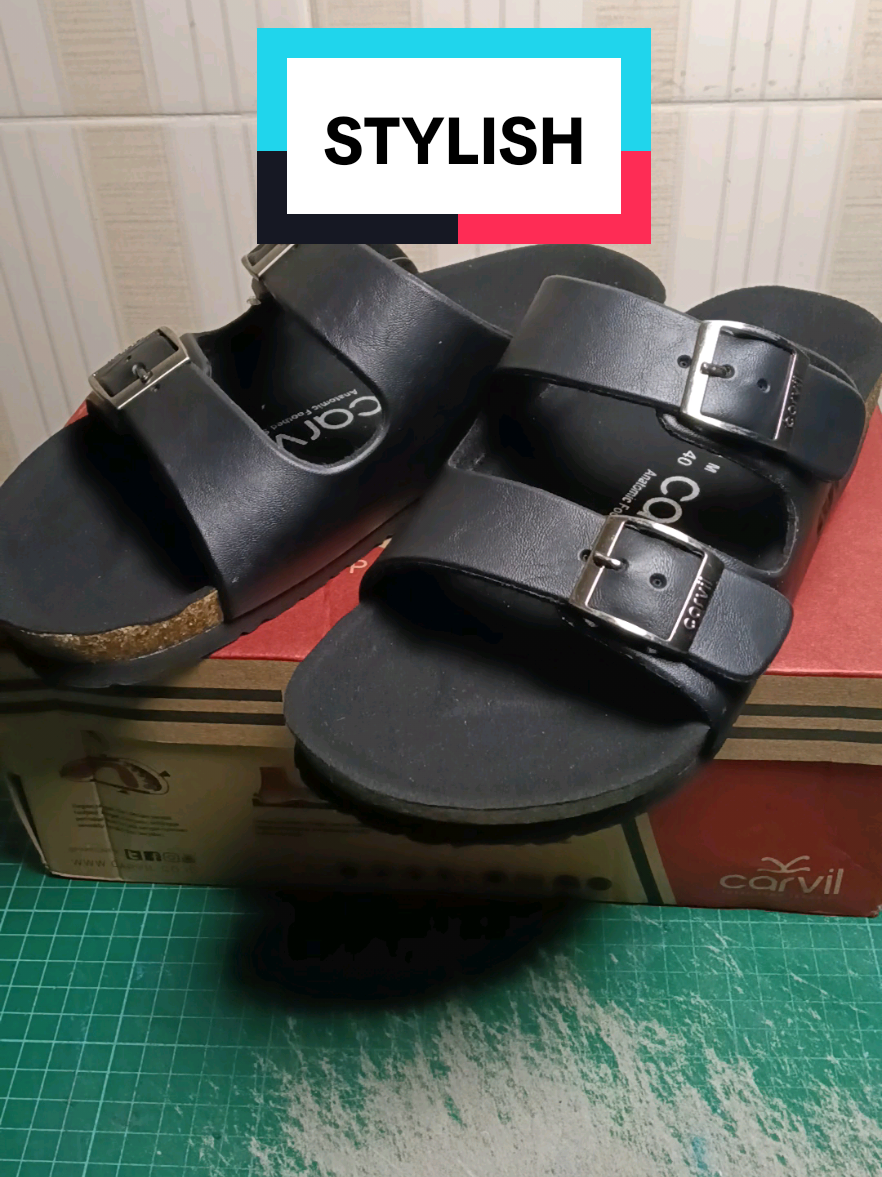 Unboxing & Review Sandal Carvil Romeo 02B M - Nyaman Dipakai Harian. #sandalcasual #carvil #sandalselop #sandalslop #sandalpria 