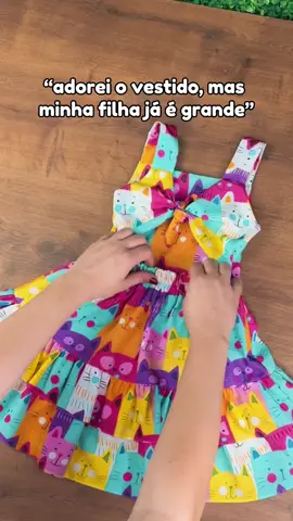 Que perfeição de vestido é esse do gatinho😍💖 #achadosshopee #shopee #vestidoinfantil #vestidogatinho 