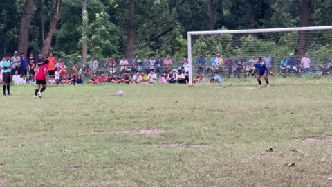 Winning celebration 