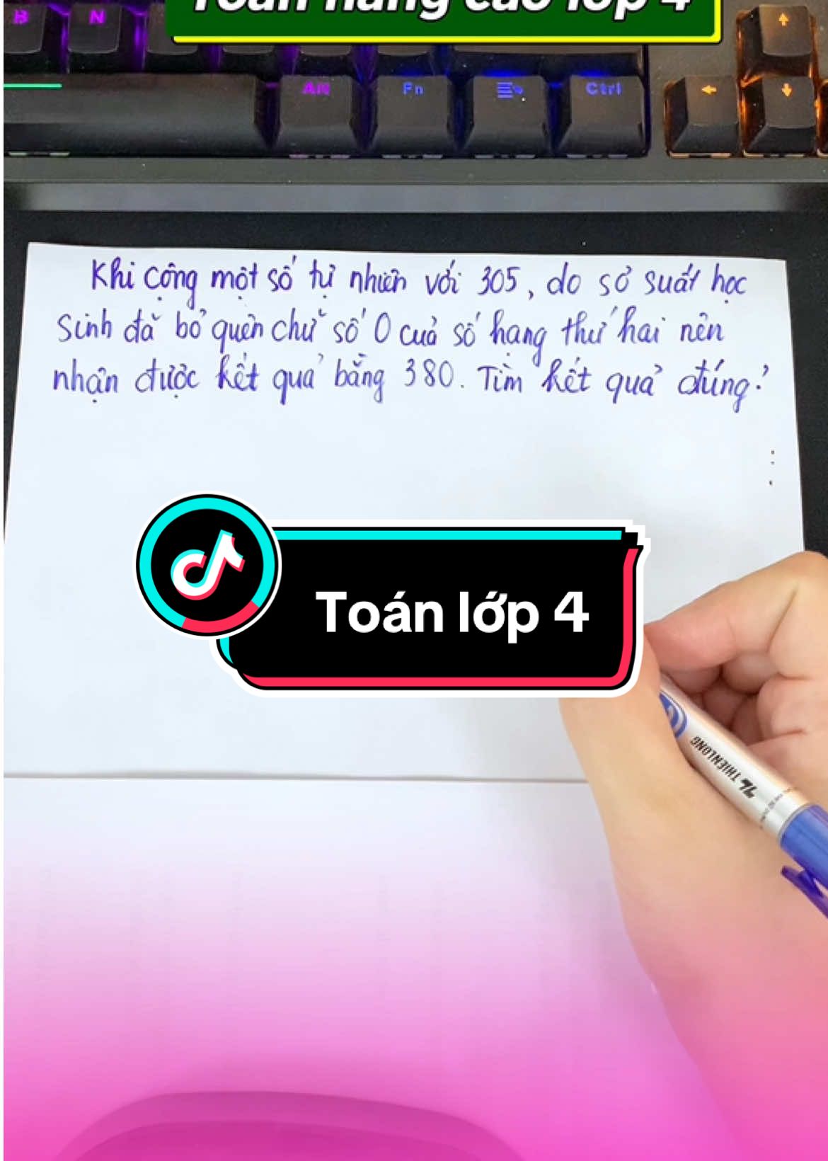 Toán nâng cao lớp 4 #toanlop4 #lop4 #toantieuhoc 