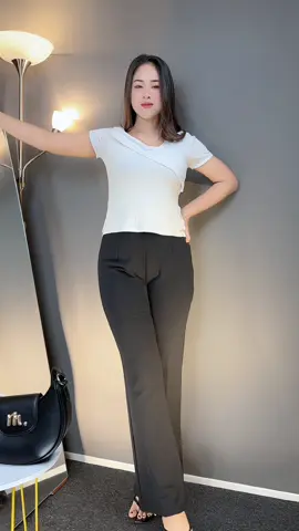 Gak bosen2 racunin flarepants murce yang nyaman dipakai😍🖤 #fyp#rekomendasi#flarepants 