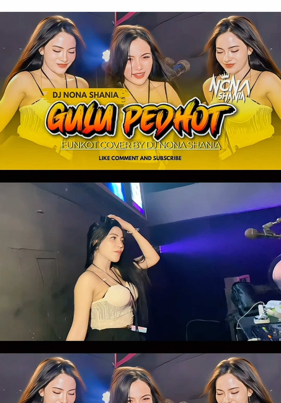 Udah up ya di youtube dj nona shania official #CapCut #gulupedot #djnonashania #funkot #djfunkot 