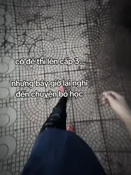 bỏ học hay không bỏ nhỉ? #xuhuong #buon_tam_trang #bỏhọc #bohc #buon 