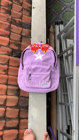 ungu restock??? #tascorduroy #tasransel #tasbintang #tas 