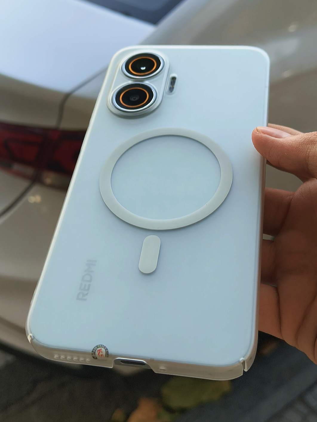 Redmi Turbo 4 Pro có Build cực ngon và cụm led RGB quanh camera chất nhỉ ae 😎 #redmiturbo4pro #redmi #xiaomi #camera #fyp 