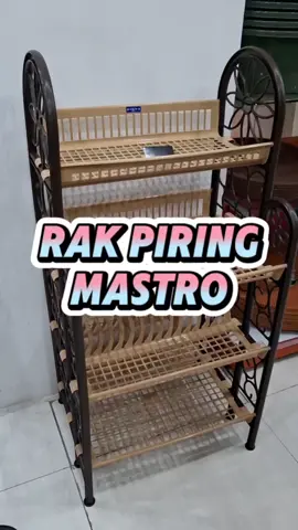 ✨ Dapur rapi, hati pun happy! ✨ 🔥 Rak Piring Mastro 4 Susun: ✅ Muat banyak piring, hemat tempat ✅ Bahan plastik premium, anti karat ✅ Desain elegan + kokoh ✅ Praktis & mudah dibersihkan 🛒 Klik keranjang sekarang sebelum SOLD OUT! #promoseruweekend #cuantanpabatas #wibgajian #modalkontendoang #foryoupage 