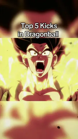 Top 5 Kicks in Dragonball ☠️#animefyp #dragonball #songoku 