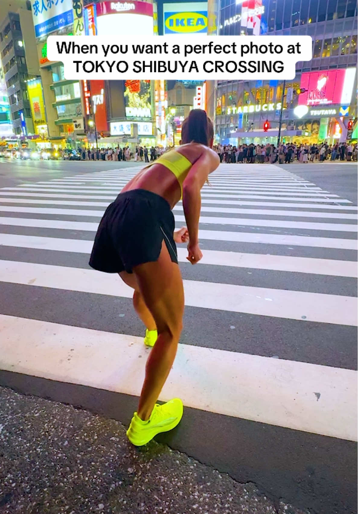 LIKE A RUNNING RACE 😂 but it was WORTH IT 👍🏃🏻‍♀️ #Running #tokyo #funnytiktok #fyp #viral 