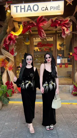 Lên đồ váy nhung the đi chụp Trung Thu các nàng ơi #trungthu #nhungthe #tiemnhunghaluong 