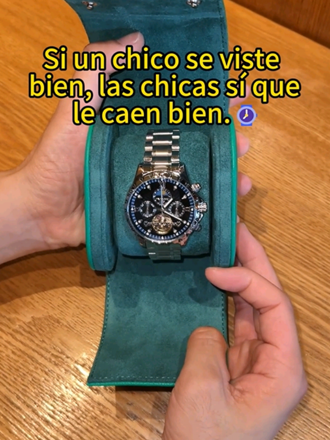 🎩Be a boss with this men's watch. 😏It's all about confidence and style. 💥Wear it and own every moment.#watch  #man  #fashion  #tiktokshopblackfriday  #tiktokshopcybermonday  #tiktokmademebuyit  #fyp  #foryoupage 