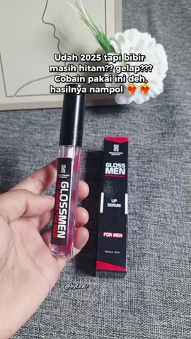 #glossmenlipserum #glossmen #lipserumviral  #perawatanbibirhitam #fyp 