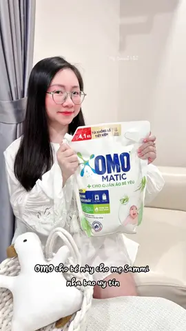 Chưa biết chọn loại nước giặt nào cho bé thì các mẹ cứ dùng Omo dành cho bé này nhé. Sạch mà thơm lắm, dịu nhẹ cho làn da bé.  #mesammihihi #nuocgiatchobe #nuocgiatomomatic #nuocgiatxa #xuhuongtiktok 