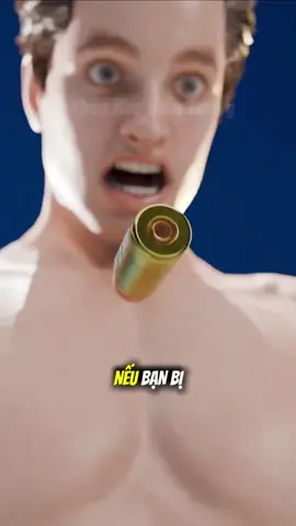 Cách xử lý khi bị trúng đạn vào tim #kienthucthuvi #khoahocvientuong #viral #fyp 