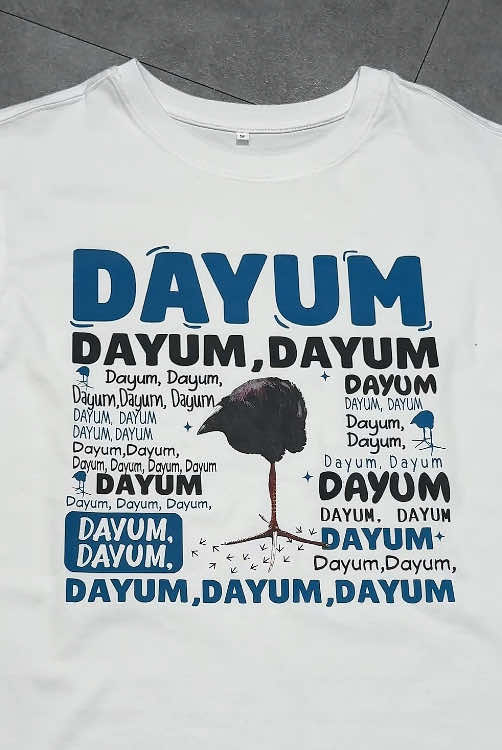 DAYUMMMMMM🗣️🔥🔥 Tshirt buy now for you #memestiktok #dayummm #dayumbird #onelegbird #brainrot 