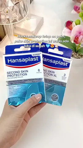 Flexible dan waterproof, makeup tetap aman 🫰🏻😚 @hansaplast_id #Hansaplast #Secondskin #HealFasterLikeSecondSkin #TenangBawaHansaplast  #AcnePatch 