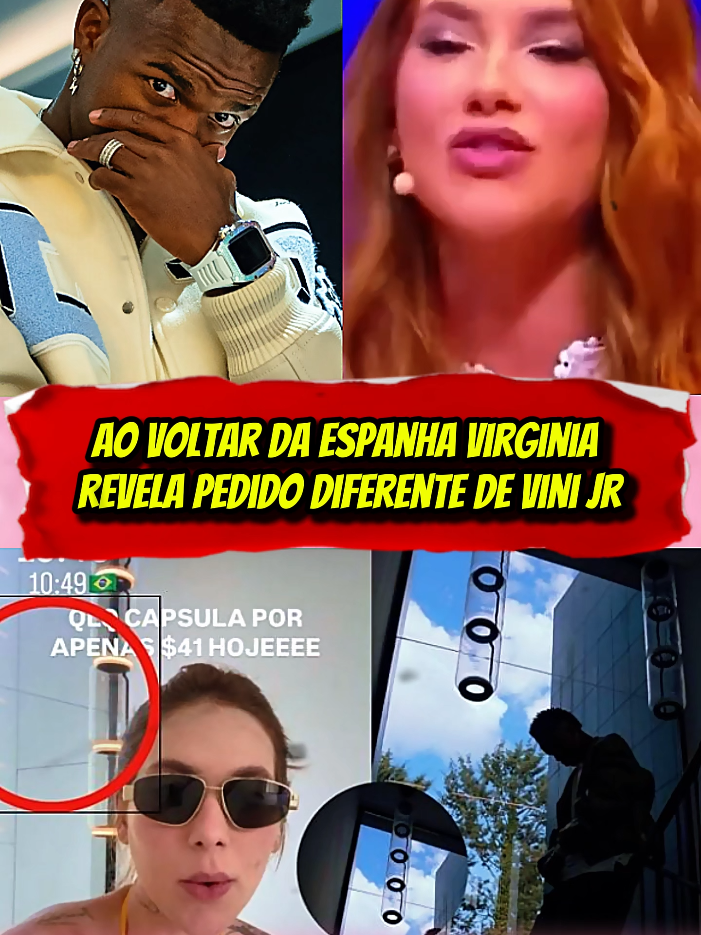 Após voltar de #madrid @virginiafonseca revela que @vinijr fez pedido inusitado a #virginia #polemica #fofoca #famosos #casal #namoro #relacionamento #espanha#bruno_cesar_rodrigo @brunocesarerodrigo