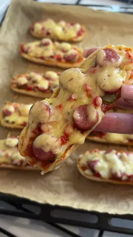 Горячие бутерброды 🥪 #бутерброды #вдуховке 