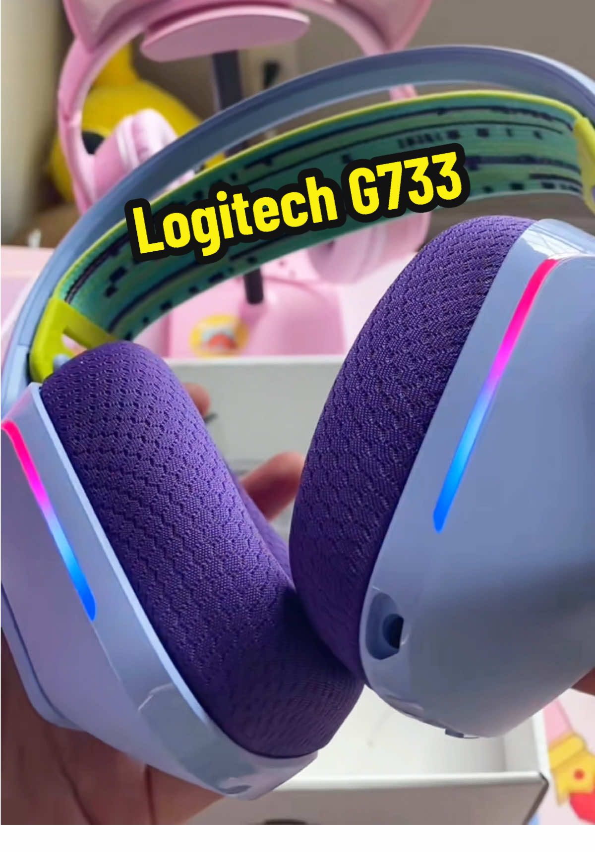 Logitech G733 RGB Lightspeed Lightsync Wireless Gaming Headset | Over Ear | Suspension Headband #Logitech #LogitechG733 #G733 #Lightspeed #Lightsync #TikTokShop   #TikTokFinds   #TikTokMadeMeBuyIt   #ViralProducts   #ProductReview   #ForYouPage   #TrendingProducts
