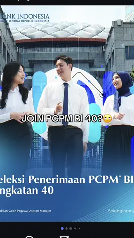 Semua ada bio !!!📚💪🏻 #pcpm #pcpm40 #pcpmbi #pcpmbi40 #bankindonesia 