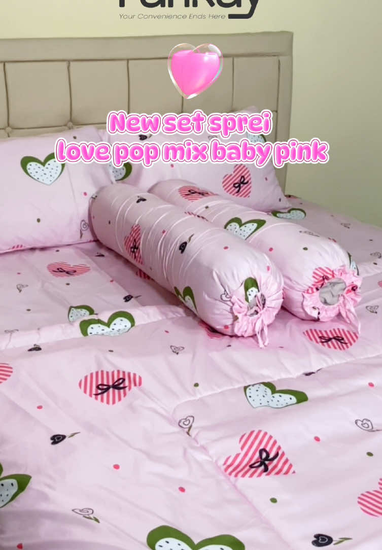 gemass banget sihh 🩷 #bedcoverset #bedcovermurah #bedcoverset #motifbaru 