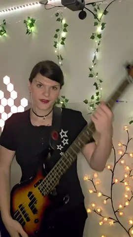 Learning 4 string bass has unlocked many fun experiences . . #transgirl #bassguitar