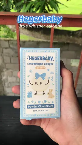 Hegerbaby new product cologne 🩵🩵🤍✨#hegerbaby #hegerbabylittlewhispercologne #babycologne #fyp 