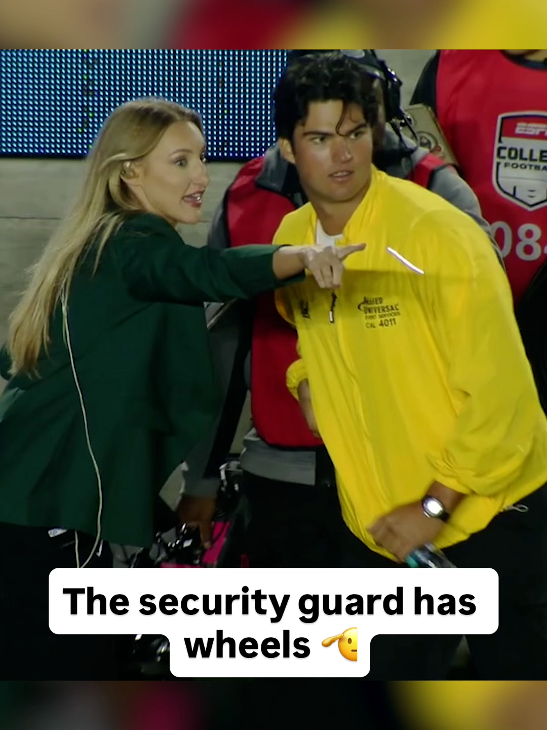 That man is quick! ⚡️ #californiagoldenbears #accfootball #CollegeFootball #football #cal #funny